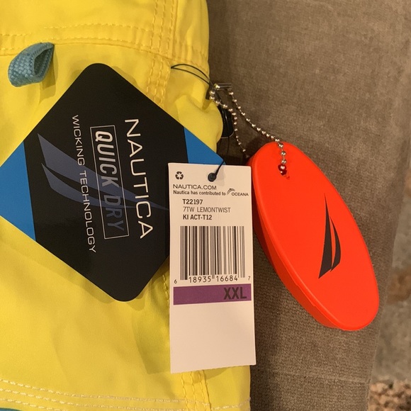 Nautical Swim Board Shorts size XXL ( 38) - Picture 3 of 7